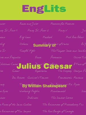 cover image of EngLits: Julius Ceasar